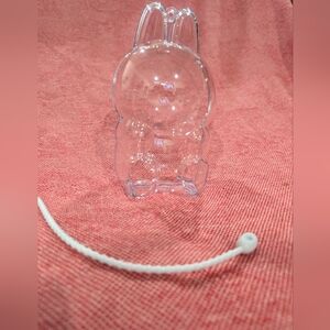 Clear Bunny-Shaped Kids Accessory